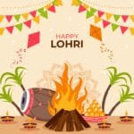 Lohri puja rituals performed by an experienced pandit