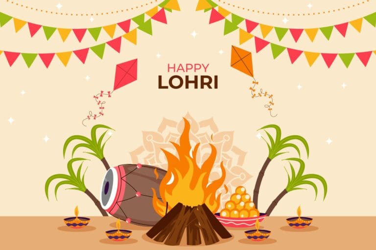 Lohri puja rituals performed by an experienced pandit