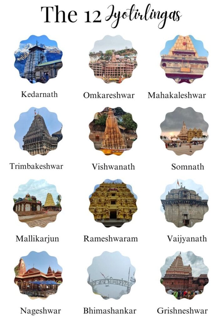 From KlickPin CF The 12 Jyotirlingas Quick travel Temple pictures God illustrations