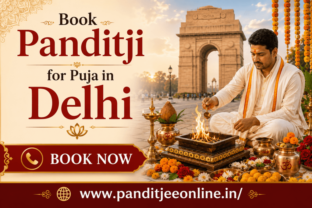 Book Panditji for Puja in Delhi