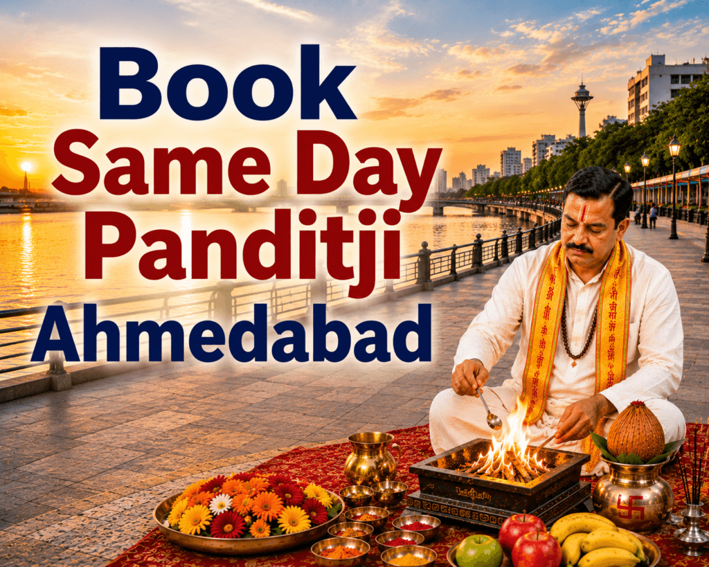 Book Same Day Panditji Ahmedabad