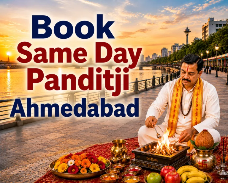 Book Same Day Panditji Ahmedabad