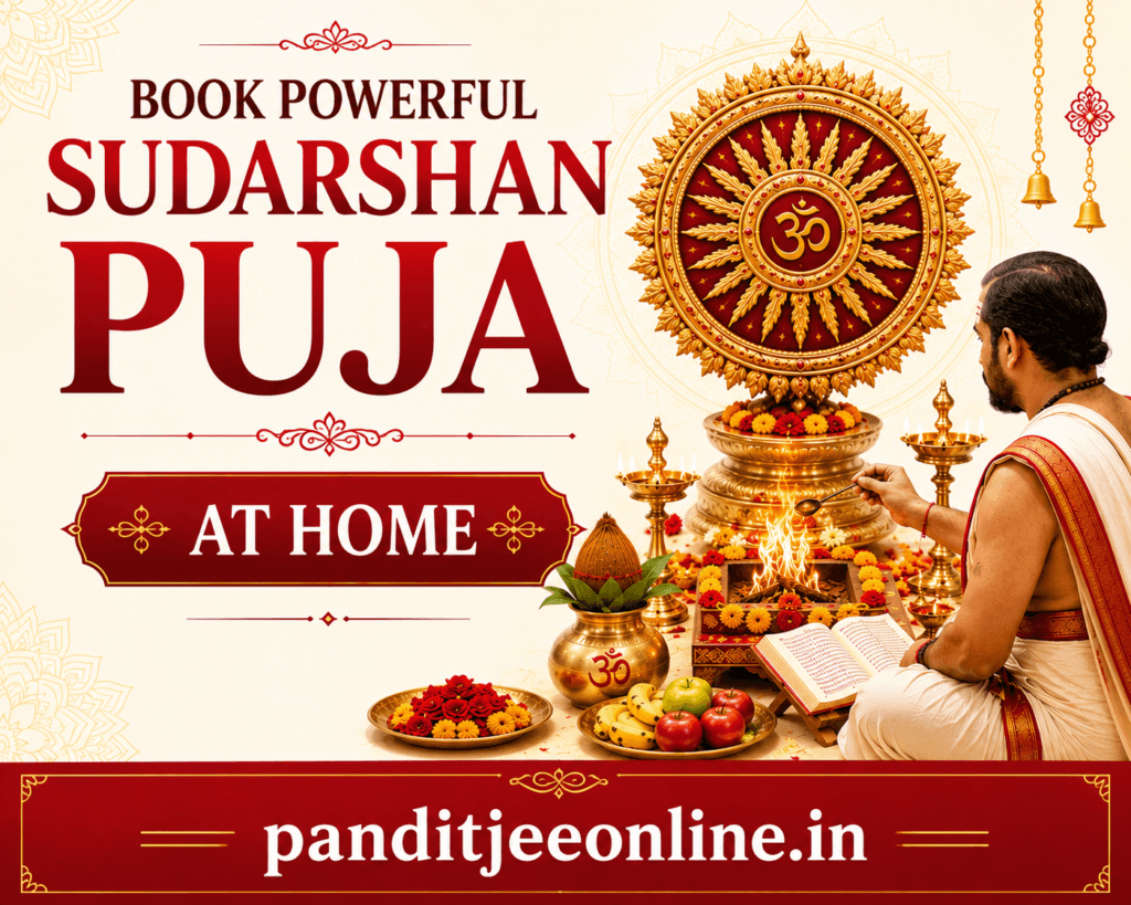Book Panditji for Sudarshan Puja