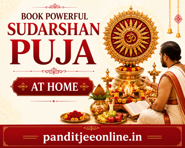 Book Panditji for Sudarshan Puja