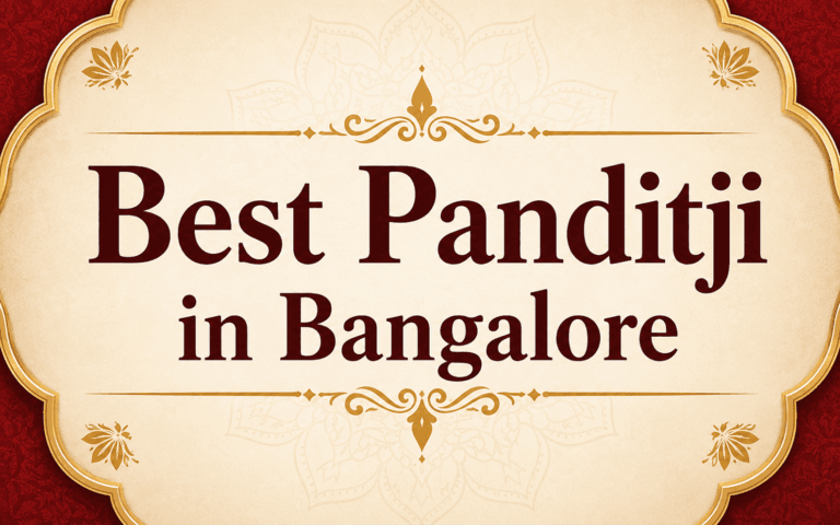 Best Panditji in Bangalore
