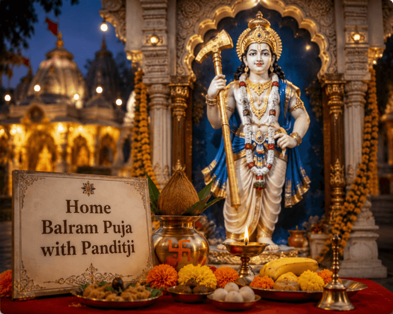 Home Balram Puja With Panditji