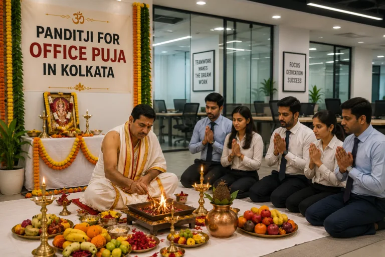 Panditji for Office Puja in Kolkata