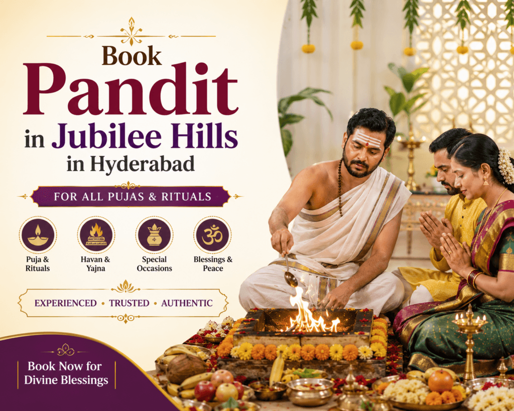 11 Trusted Benefits to Book Pandit in Jubilee Hills in Hyderabad 1 Book Pandit In Jubilee Hills in Hyderabad