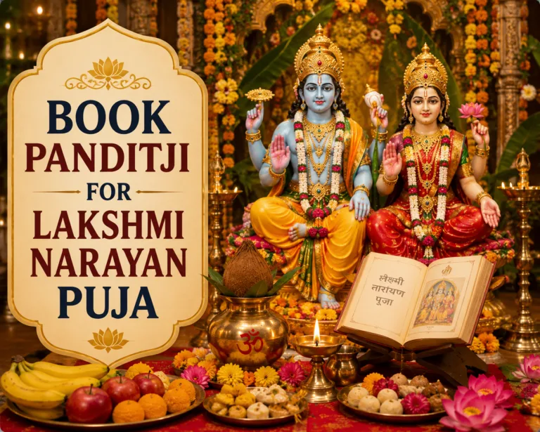 Book Panditji For Lakshmi Narayan Puja