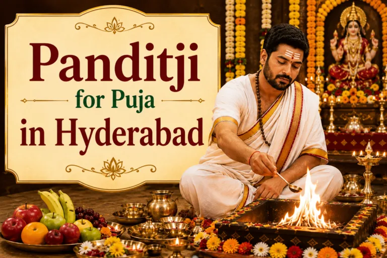 Panditji for Puja in Hyderabad