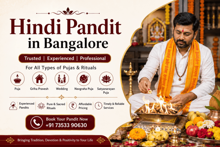 Top 1 Hindi Pandit in Bangalore Puja Services