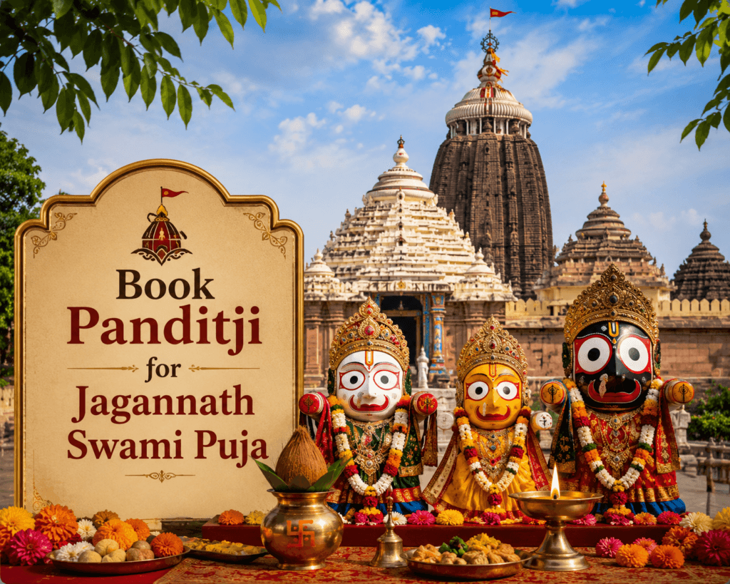 Book Expert Panditji for Jagannath Swami Puja at Home Today 1 Expert Panditji for Jagannath Swami Puja