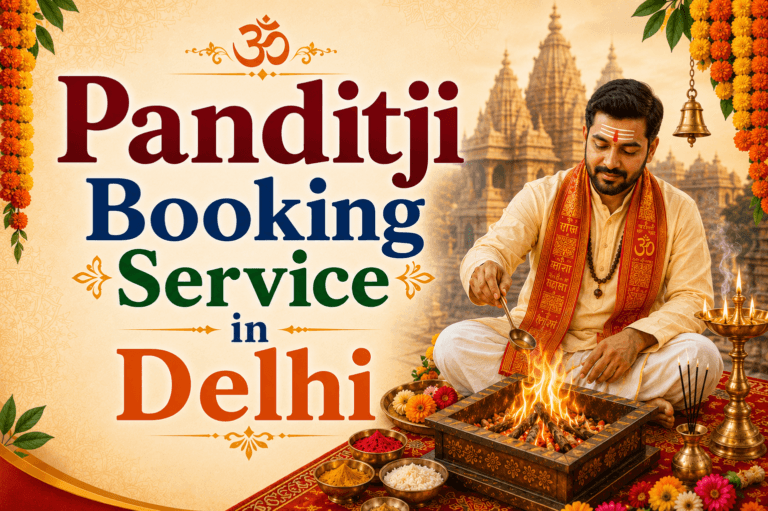 Panditji Booking Service in Delhi