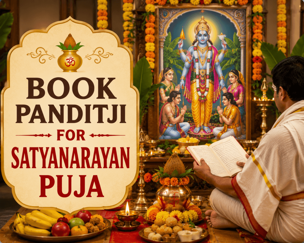 Book Panditji for Satyanarayan Puja