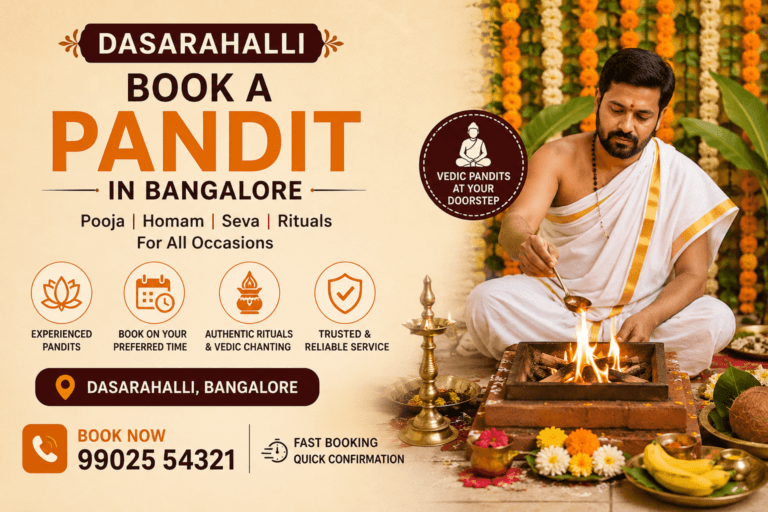 Top Pandits in T Dasarahalli- book a Pandit in Bangalore