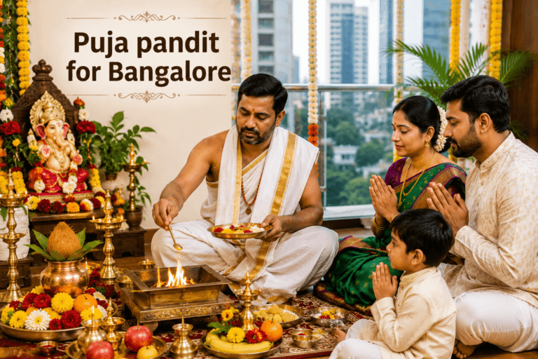 Puja Pandit for Bangalore 9 Trusted & Divine
