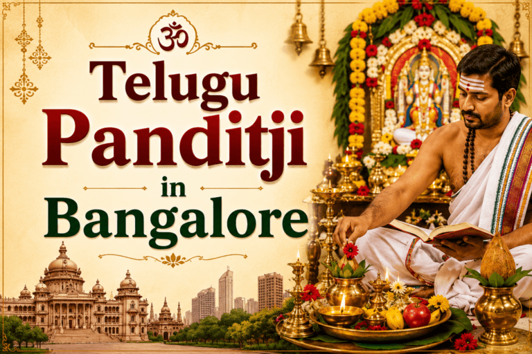 Telugu Panditji in Bangalore
