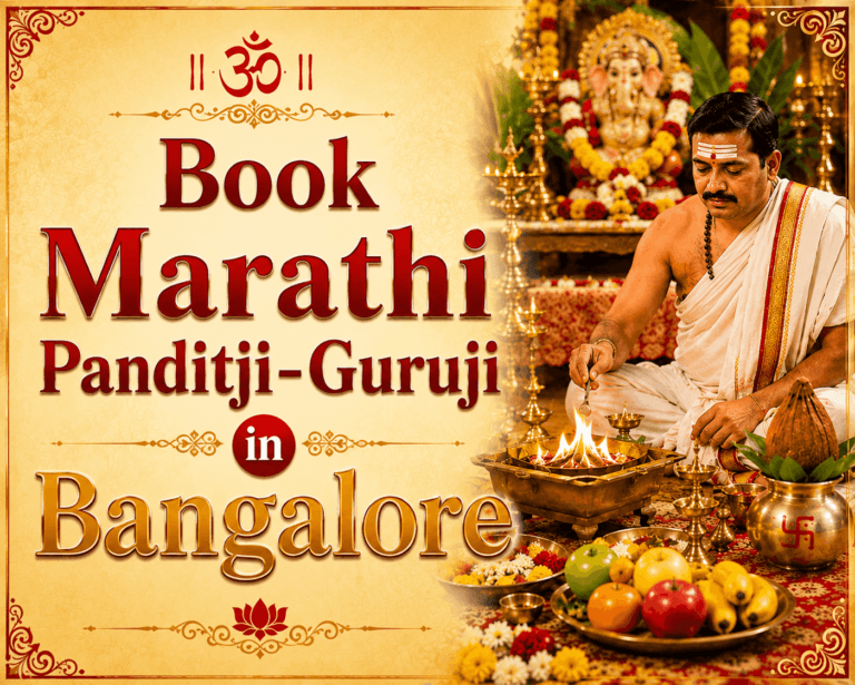 Book Marathi Panditji-Guruji in Bangalore
