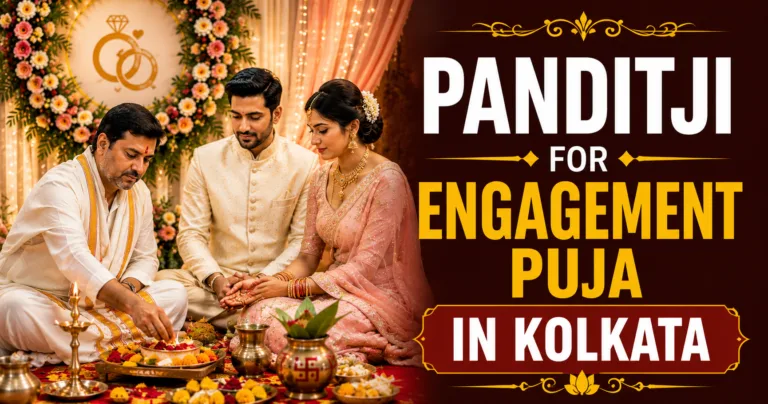 Panditji for Engagement Puja in Kolkata