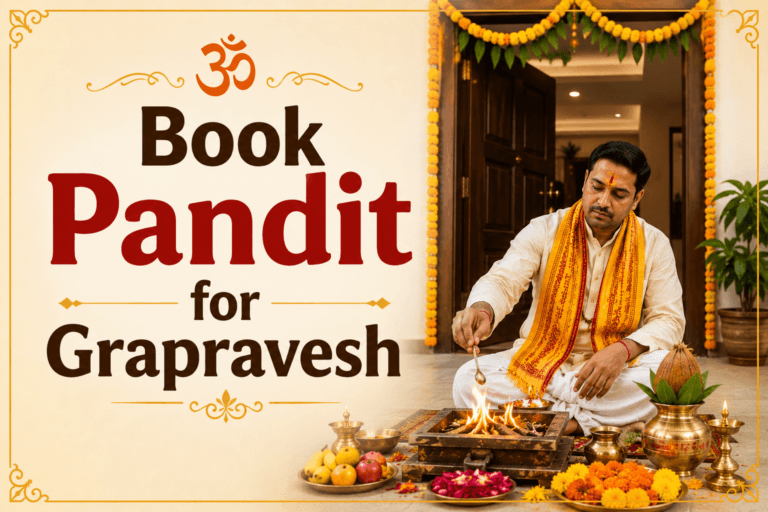 15 Trusted Book Pandit for Grapravesh Puja