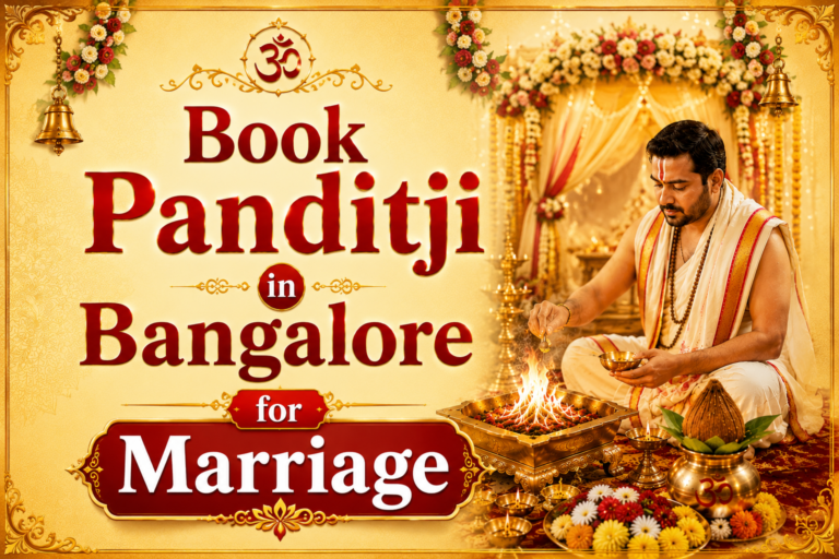Book Panditji in Bangalore for Marriage