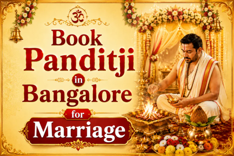 Book Panditji in Bangalore for Marriage