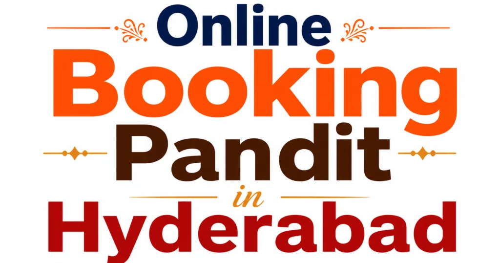 Online Panditji Book In Hyderabad