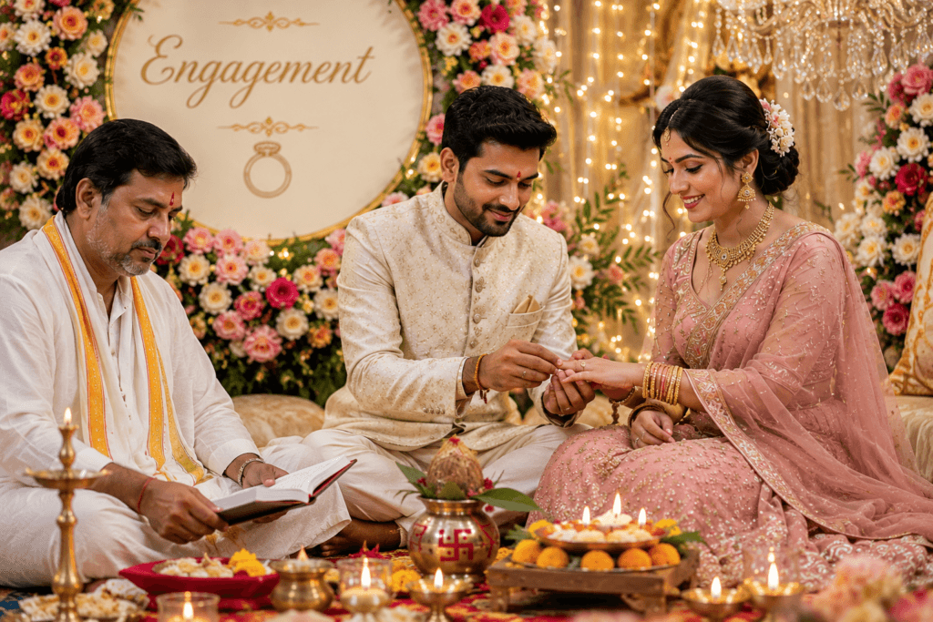 Panditji for Engagement Puja in Kolkata– Trusted Bengali Pandit for Traditional Ring Ceremony Rituals 2 image 36