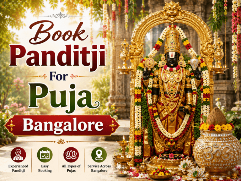 Book Panditji For Puja Bangalore