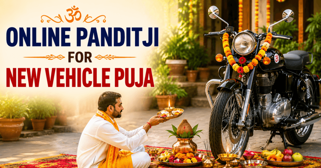 Online Panditji for New Vehicle Puja