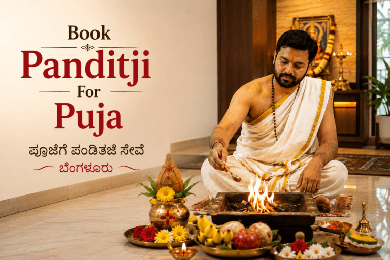 Book Panditji For Puja Bangalore