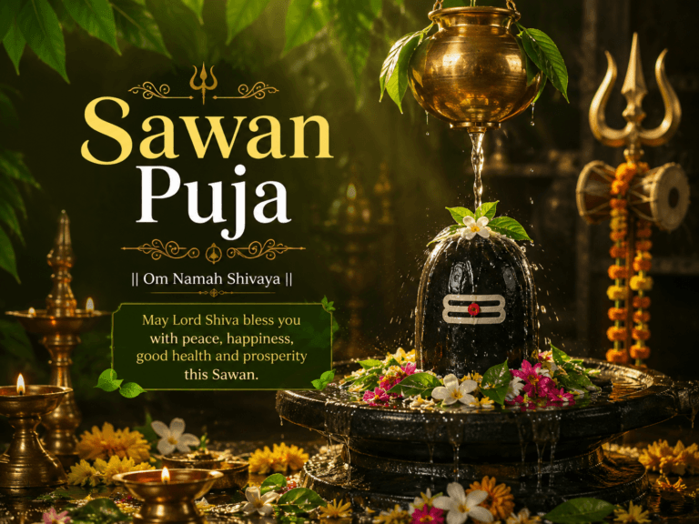 Book Panditji for Sawan Puja 2026: Shravan Month Guide, Benefits & Online Booking