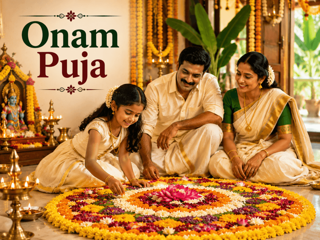 Book Panditji for Onam Puja