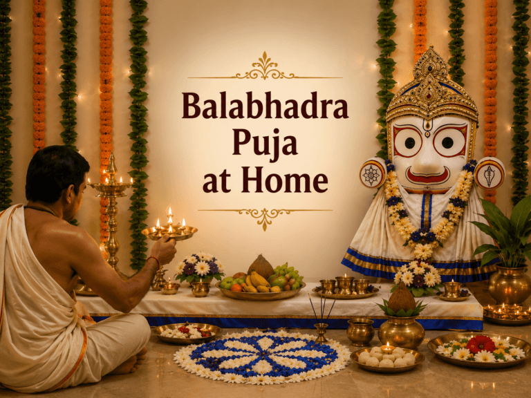 Balabhadra Puja At Home