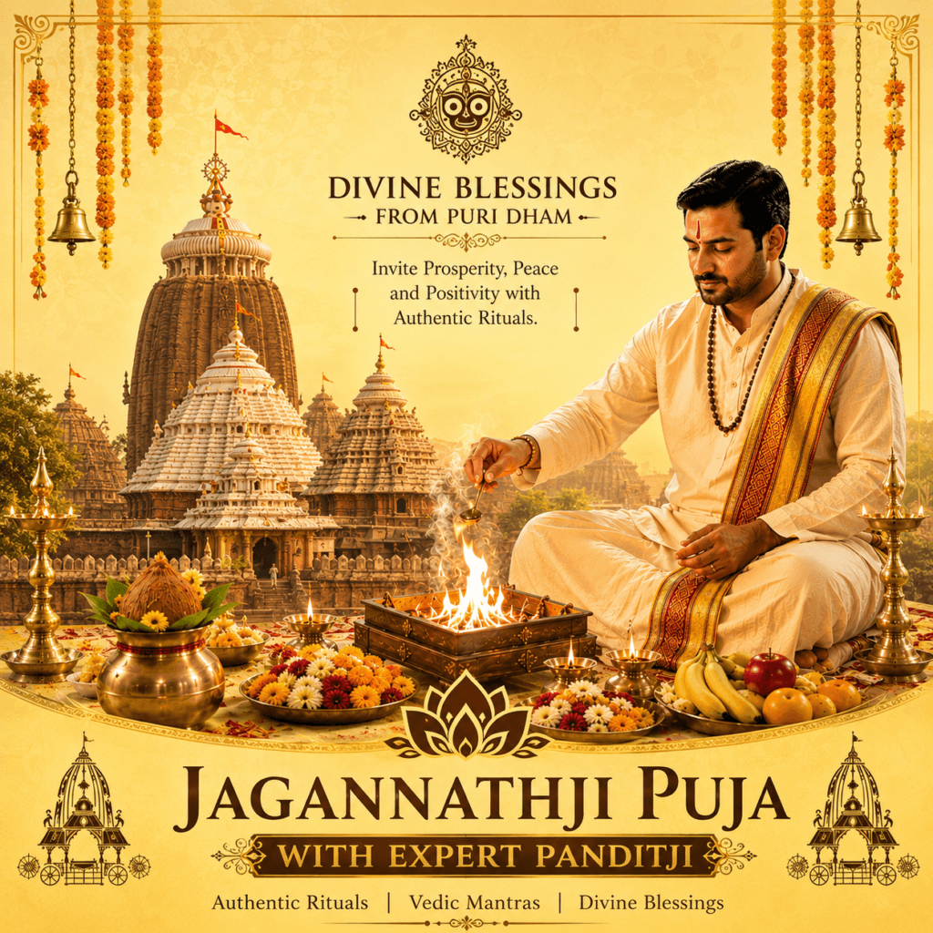 Jagannathji Puja With Expert Panditji 