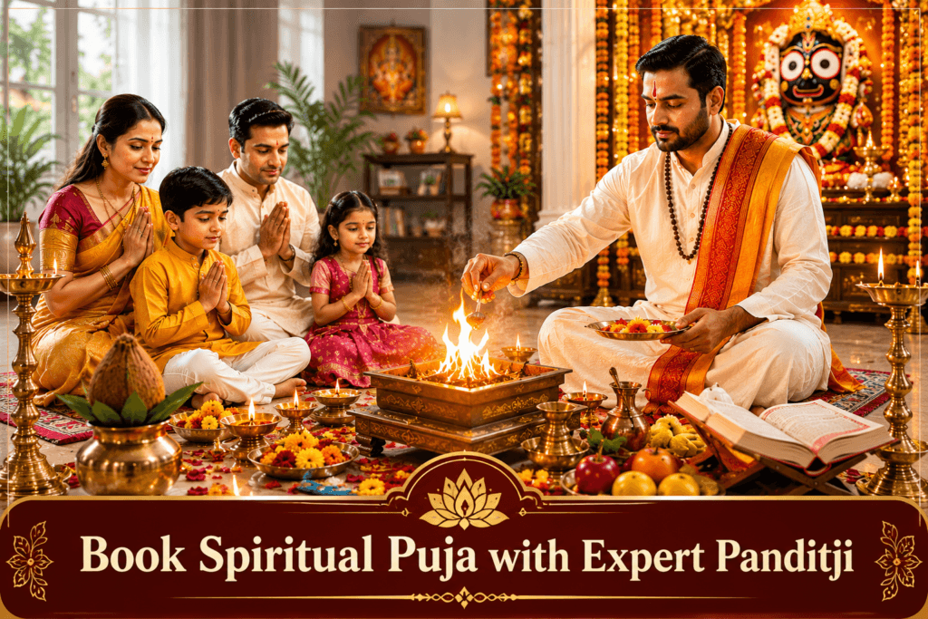 Book Spiritual Puja with Expert Panditji