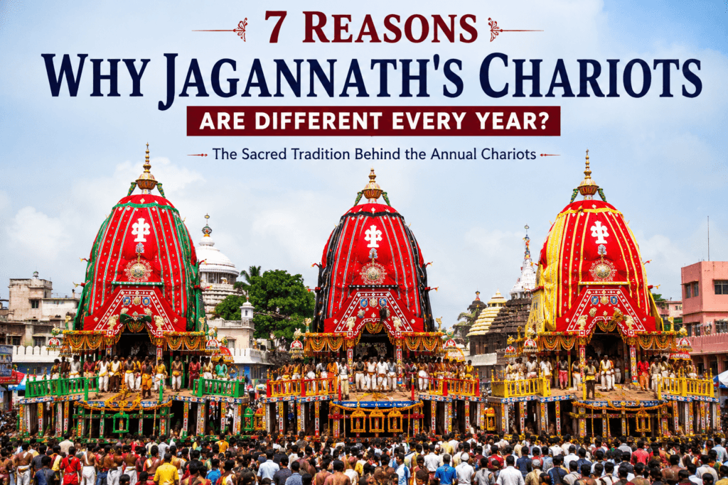 7 Divine Reasons Why sacred Jagannath's Chariots Are Different Every Year 1 Jagannath's Chariots Are Different Every Year