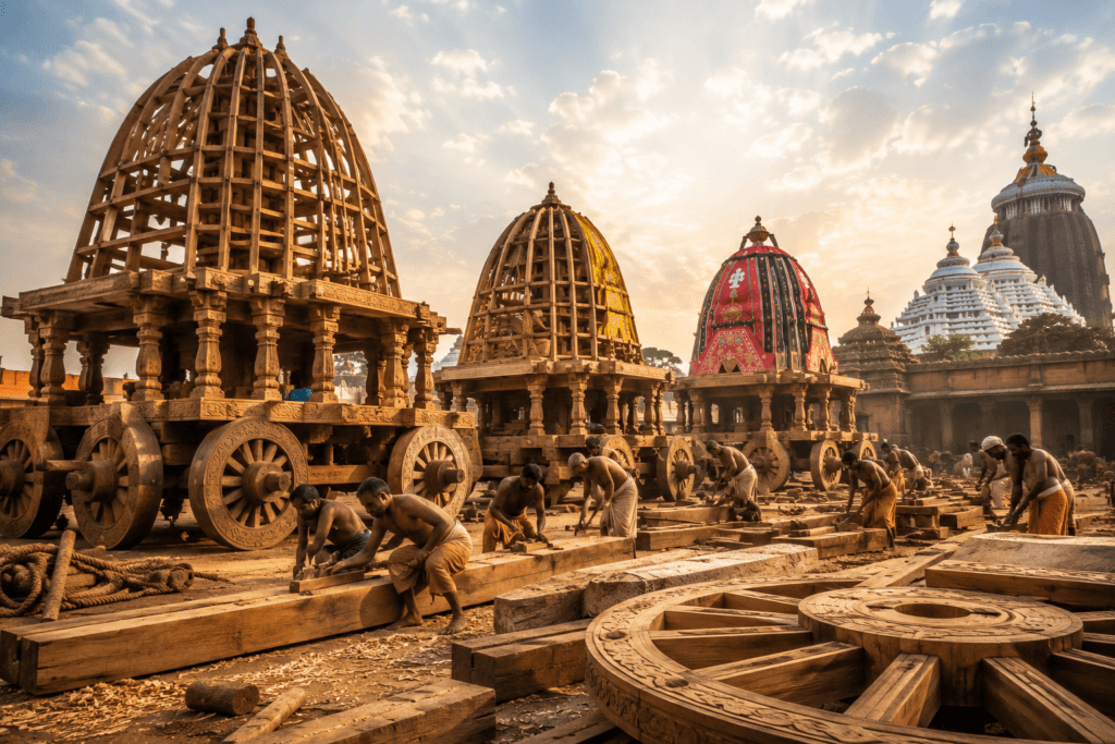 7 Divine Reasons Why sacred Jagannath's Chariots Are Different Every Year 2 Jagannath's Chariots
