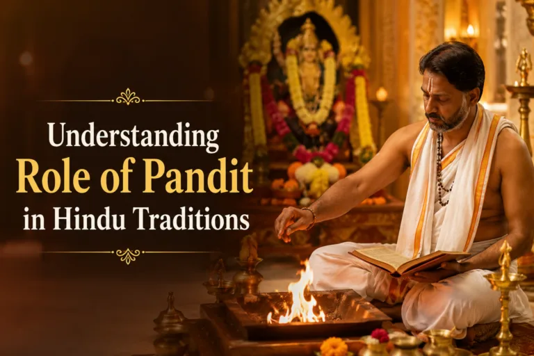 Role of a Pandit in Hindu Traditionsv
