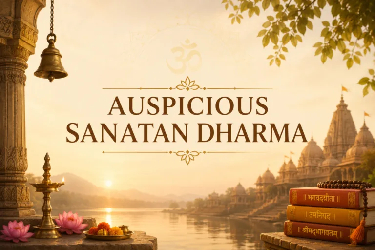 Auspicious Sanatan Dharma