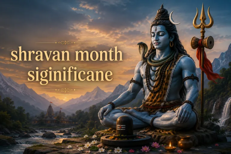 Shravan Month Significance