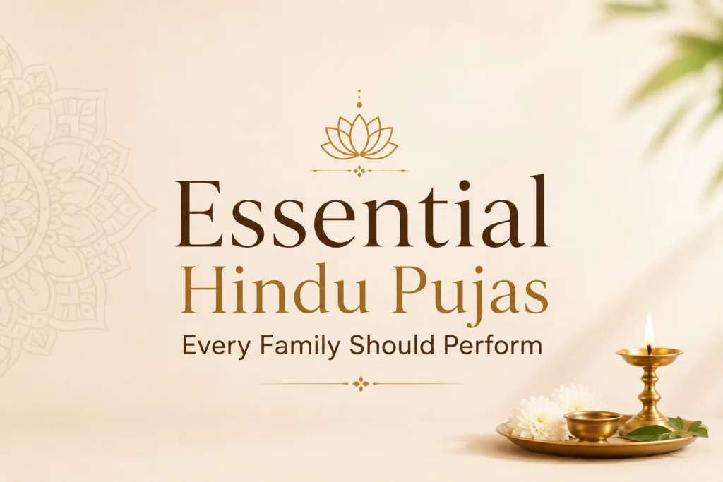 Essential Hindu Pujas Every Family Should Perform 