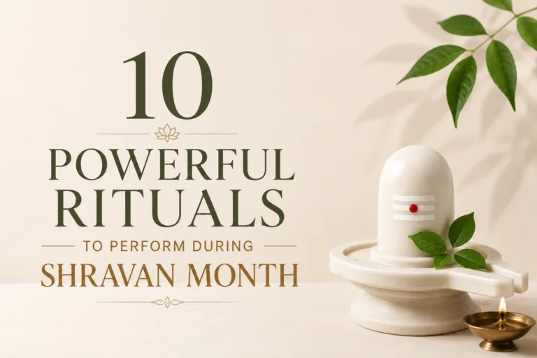 10 Powerful Rituals to Perform During Shravan Month