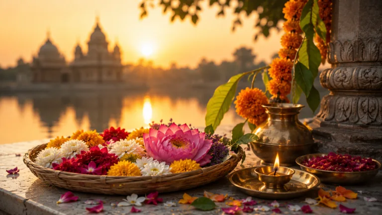 Flowers Offered to Gods