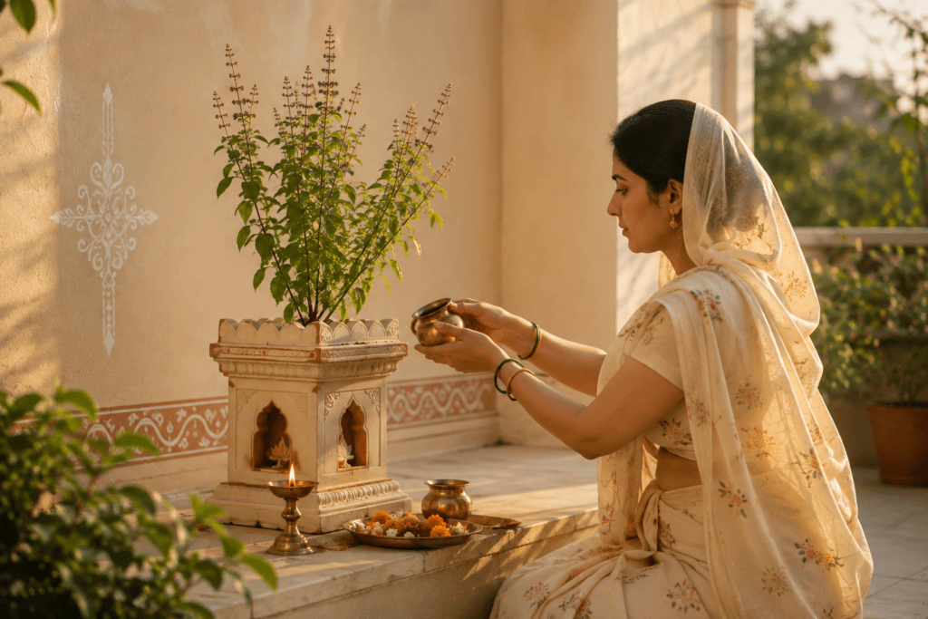 Why Is Tulsi Worshipped: The Sacred Mystery Hidden in Every Hindu Home 2 ChatGPT Image Aug 4 2026 11 31 34 AM 1