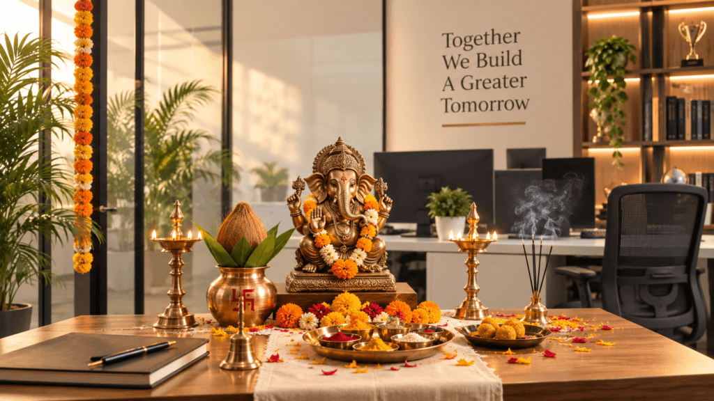 9 Powerful Office Puja Benefits: Why Every Successful Business Begins with Divine Blessings 1 Office Puja Benefits